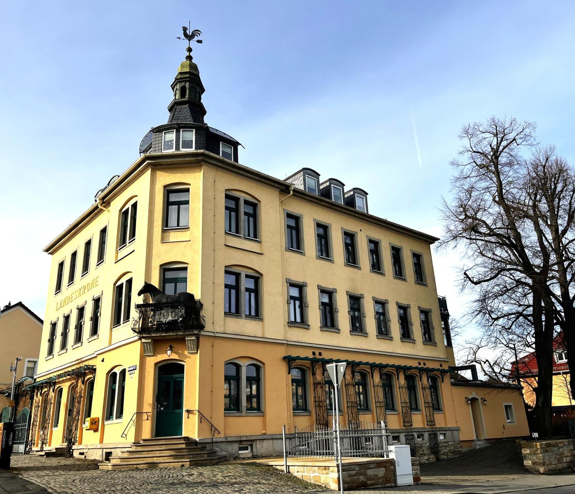 Ferienwohnungen Landeskrone Drážďany Exteriér fotografie
